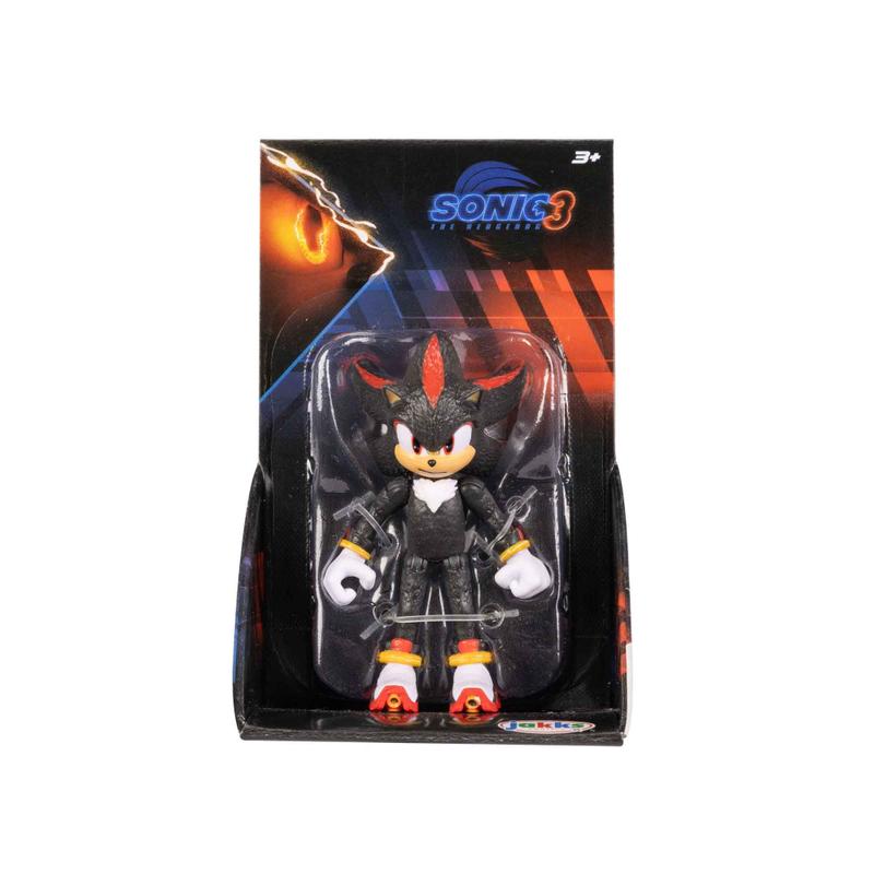 Figura Shadow 6 cm - Sonic The Hedgehog 3 Sunny 4410 - Bonecos